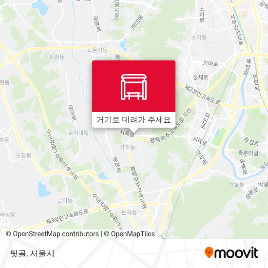 뒷골 지도