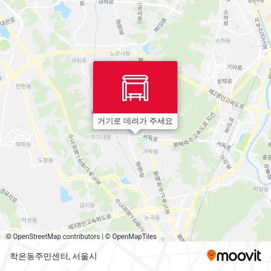 학온동주민센터 지도