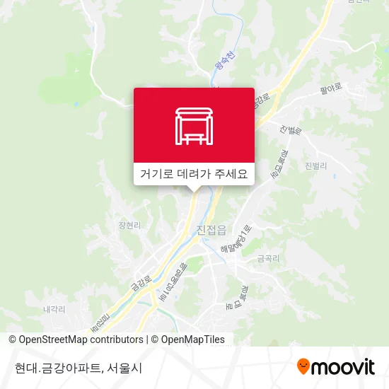 현대.금강아파트 지도