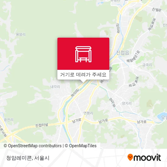 청암레미콘 지도