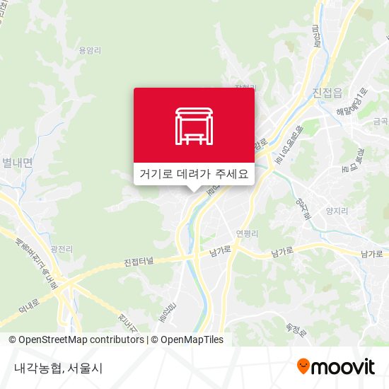 내각농협 지도