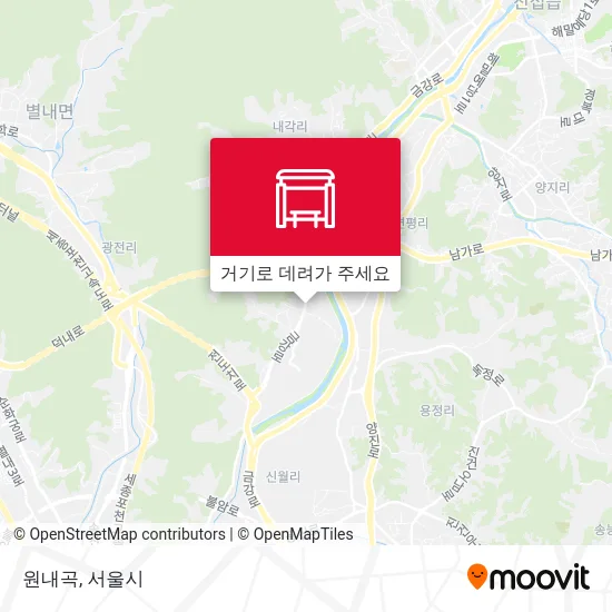 원내곡 지도