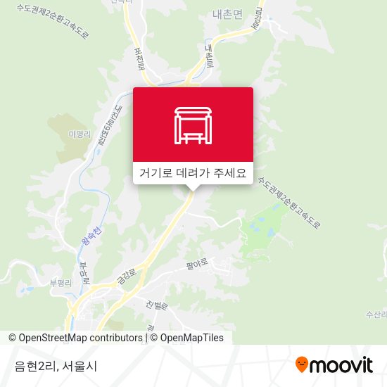 음현2리 지도