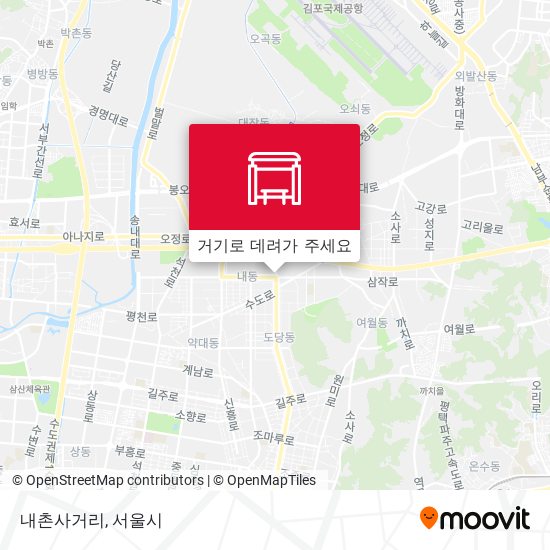 내촌사거리 지도