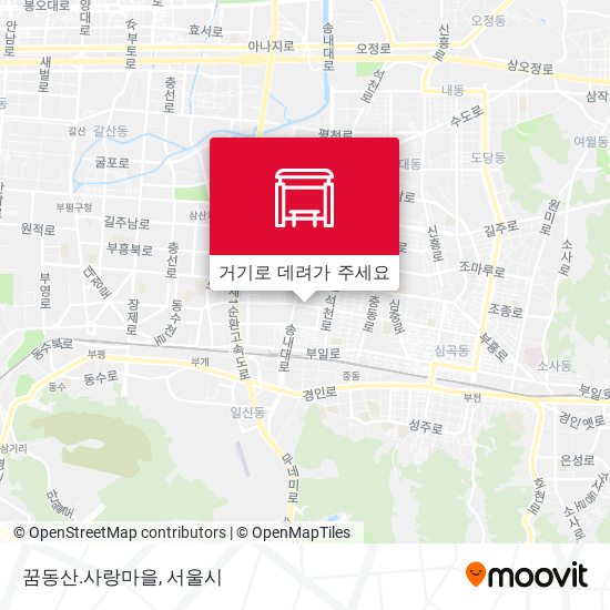 꿈동산.사랑마을 지도