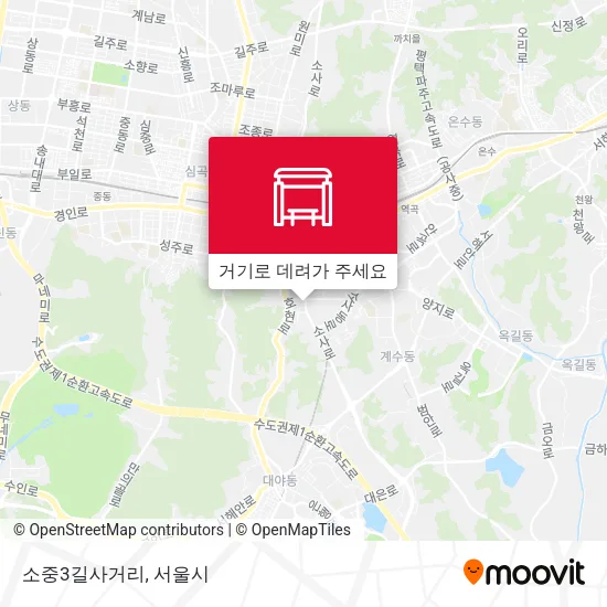 소중3길사거리 지도