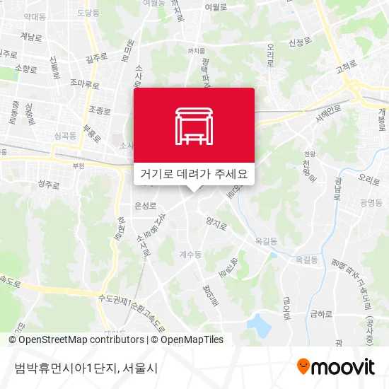 범박휴먼시아1단지 지도