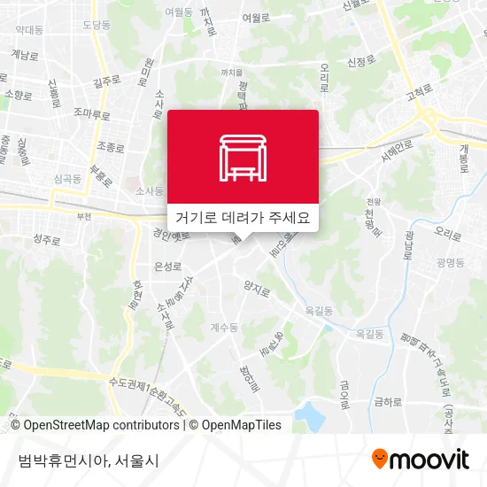 범박휴먼시아 지도