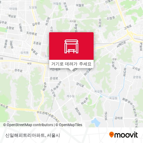 신일해피트리아파트 지도