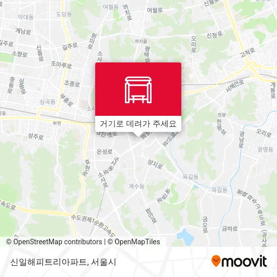 신일해피트리아파트 지도
