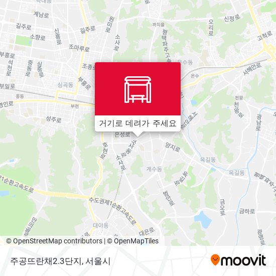 주공뜨란채2.3단지 지도