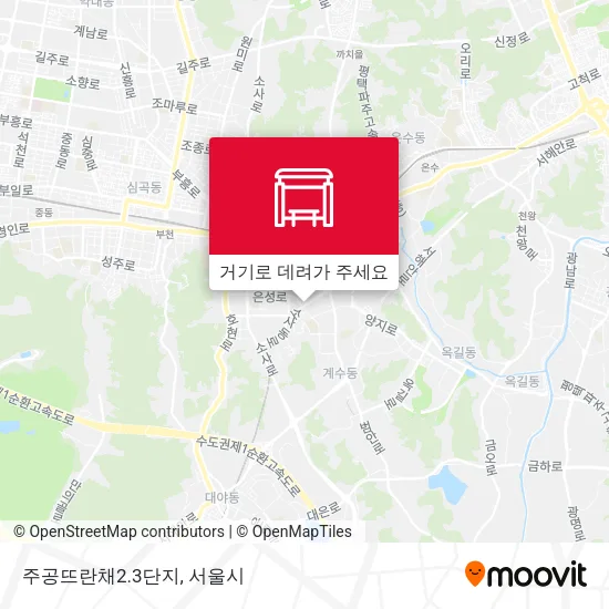 주공뜨란채2.3단지 지도