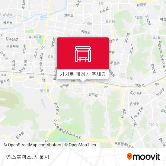 영스포렉스 지도