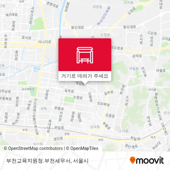 부천교육지원청.부천세무서 지도