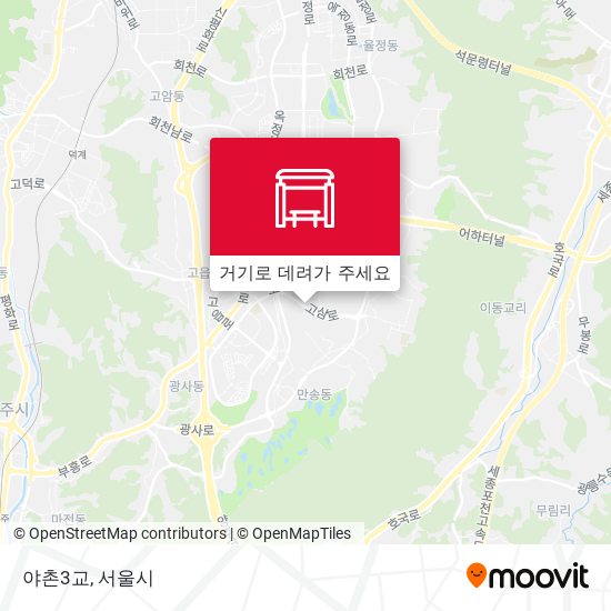 야촌3교 지도