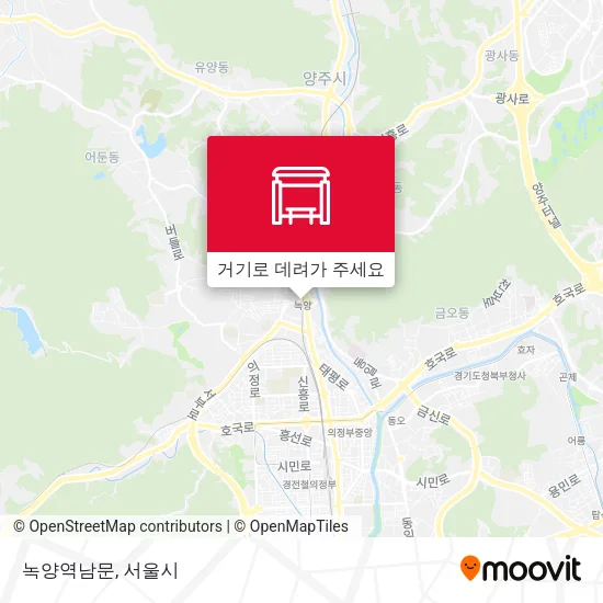 녹양역남문 지도
