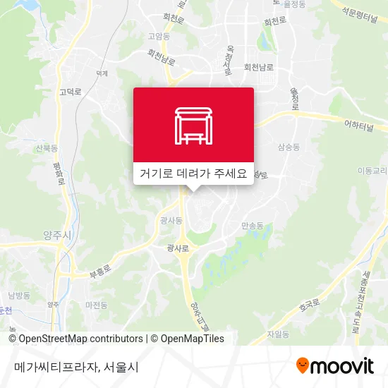 메가씨티프라자 지도