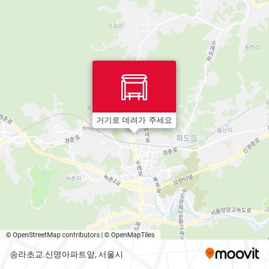 송라초교.신명아파트앞 지도