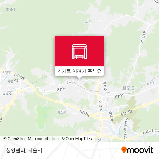 청영빌라 지도