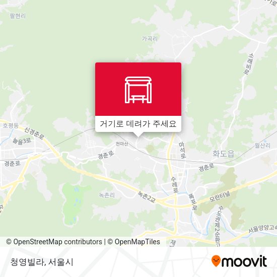청영빌라 지도