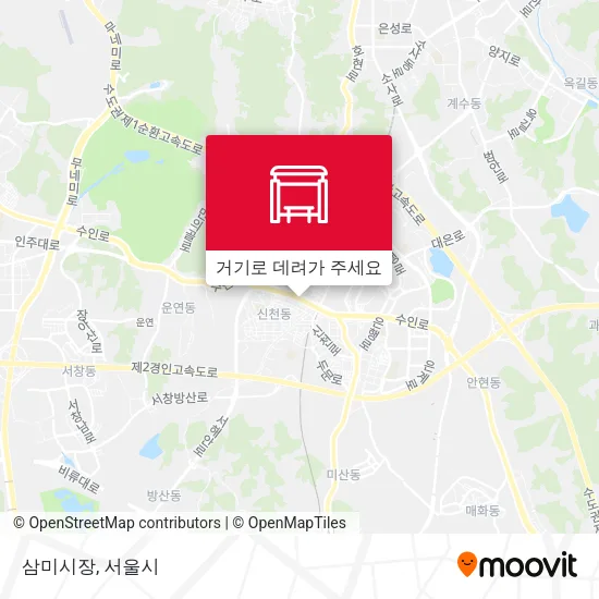 삼미시장 지도