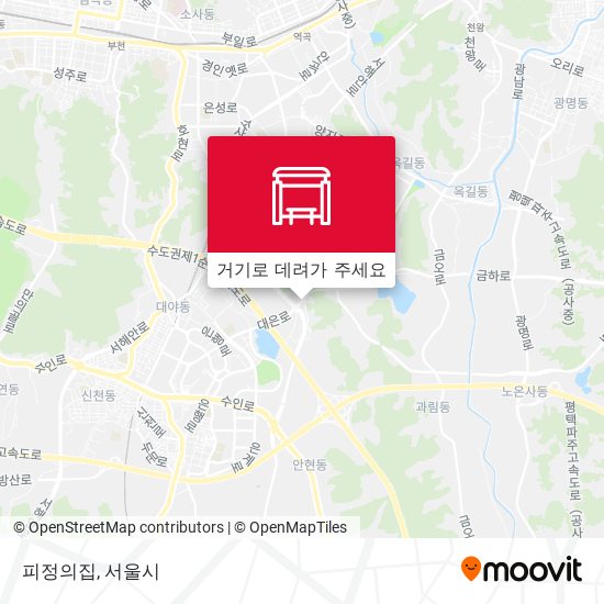 피정의집 지도