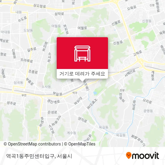 역곡1동주민센터입구 지도