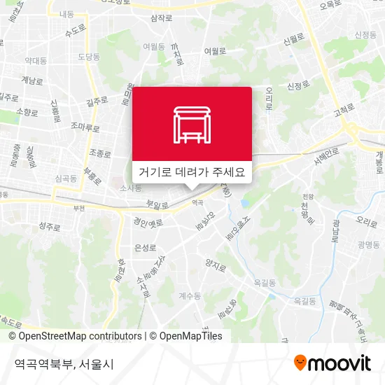 역곡역북부 지도