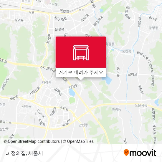 피정의집 지도
