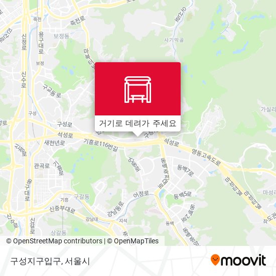 구성지구입구 지도