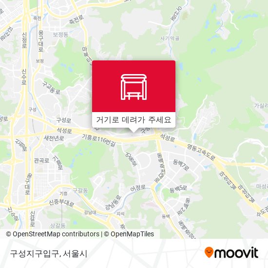 구성지구입구 지도