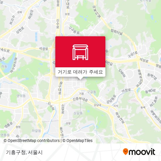 기흥구청 지도