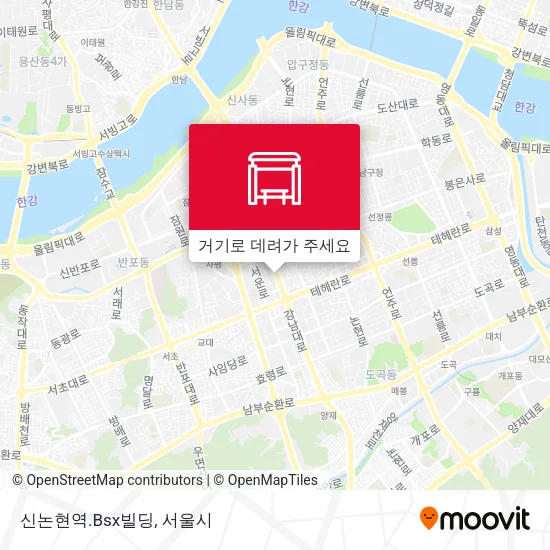 신논현역.Bsx빌딩 지도