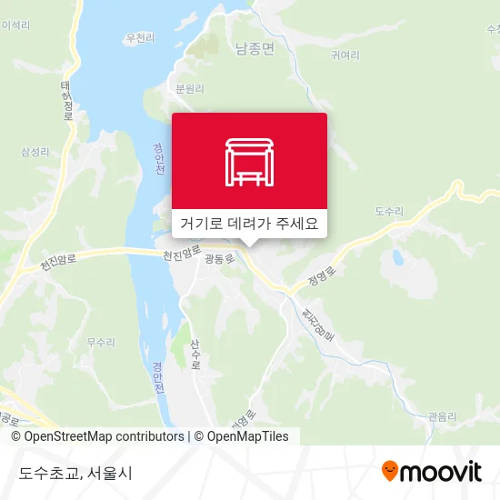 도수초교 지도