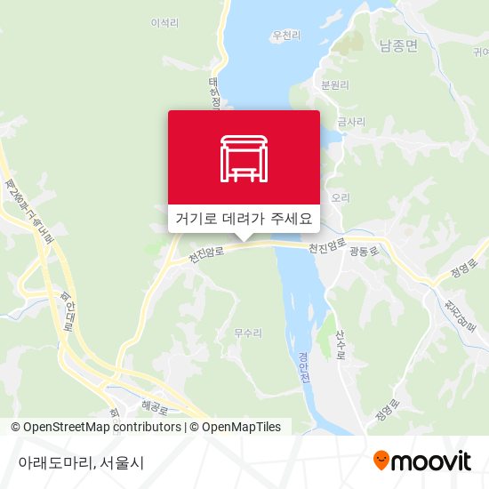 아래도마리 지도