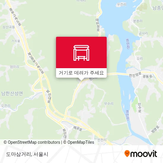 도마삼거리 지도