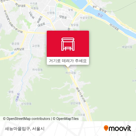 새능마을입구 지도