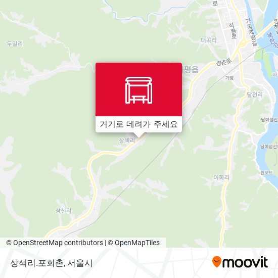 상색리.포회촌 지도
