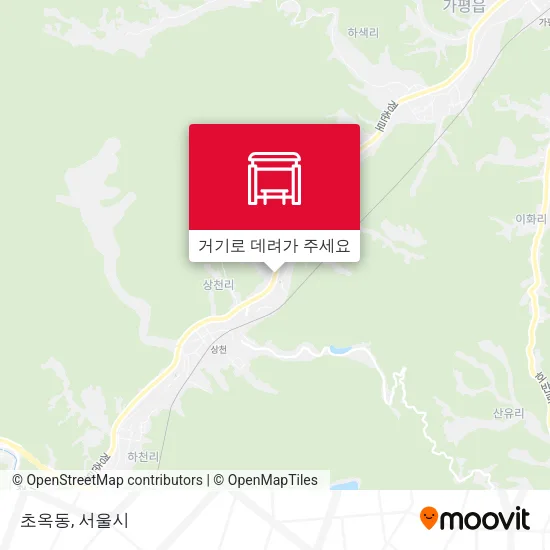 초옥동 지도