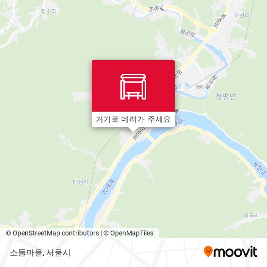 소돌마을 지도