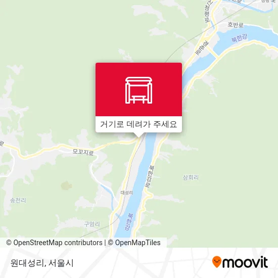 원대성리 지도