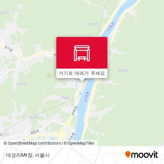 대성리Mt장 지도