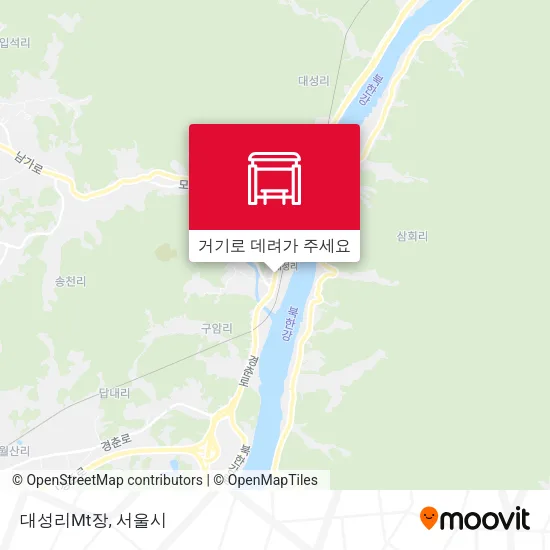 대성리Mt장 지도