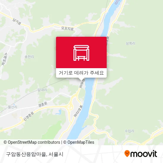 구암동산응암마을 지도
