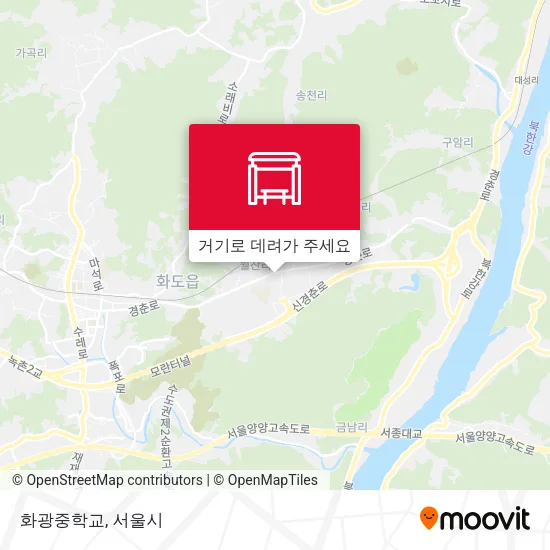 화광중학교 지도