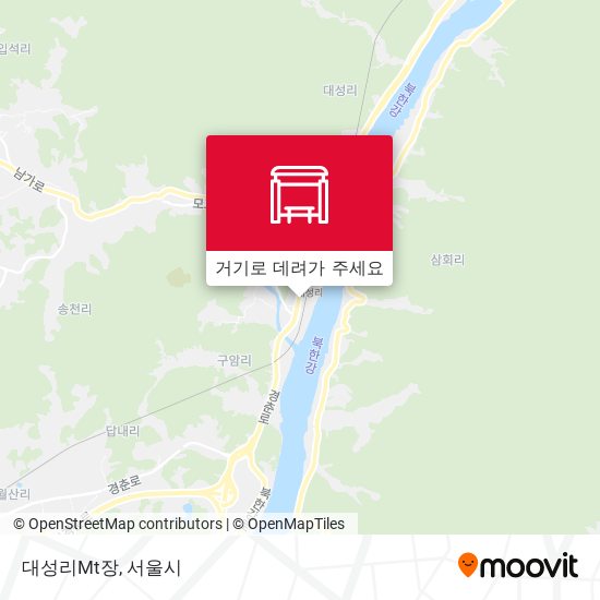 대성리Mt장 지도