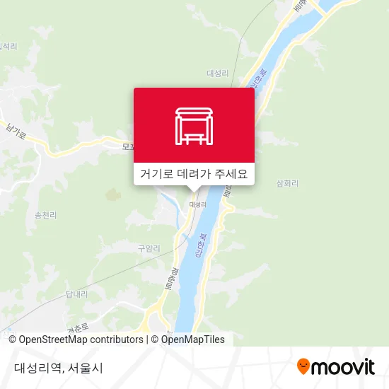 대성리역 지도