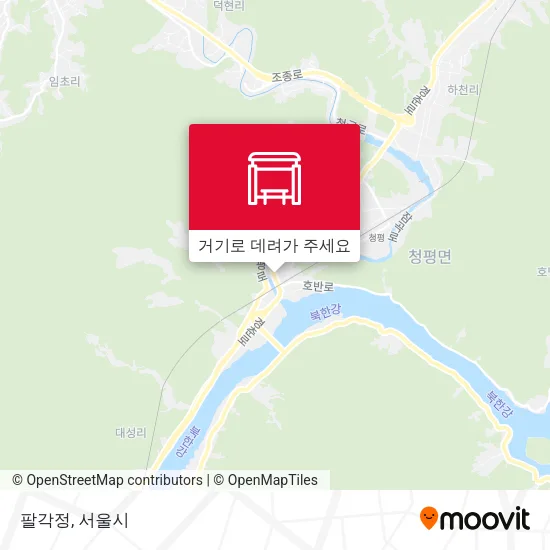 팔각정 지도