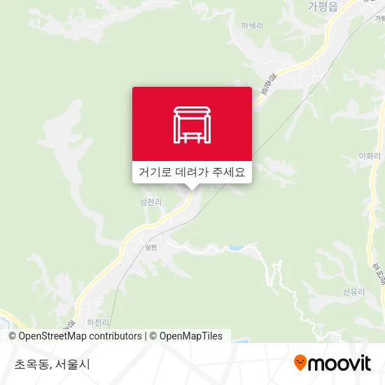 초옥동 지도