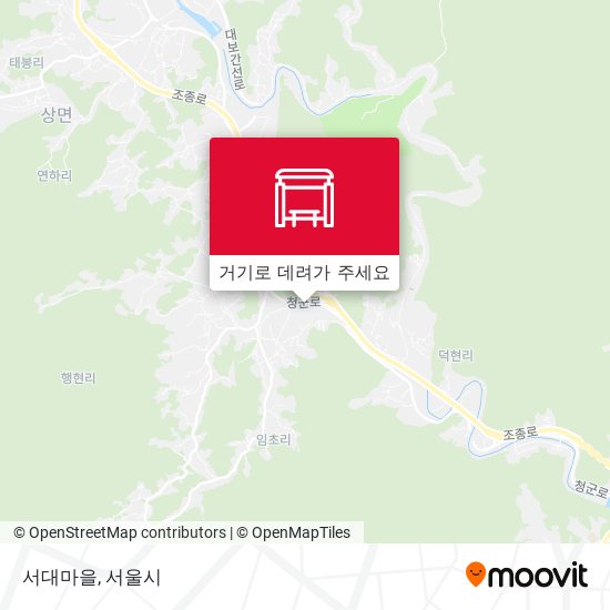 서대마을 지도